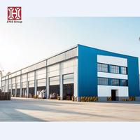 Estructura de Acero Prefabricada ZTSS de Múltiples Pisos, Construcción Metálica Ligera para Servicios de Almacén, Incluye Soldadura, Corte y Doblado