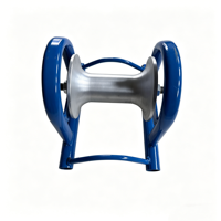 Rouleau de tirage de câble manuel en aluminium Yuzhen, robuste, résistant à la rouille, pour guidage de câblage souterrain, conduit électrique SHD-1