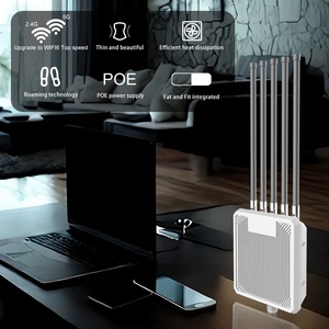 5เสาอากาศภายนอก WiFi6กลางแจ้ง AP 3000Mbps แบนด์คู่2.4G 5G ตัวรับสัญญาณสูง Booster ไร้สายเราเตอร์ PoE Injector HW3000L - Product Image 5
