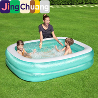 Piscine gonflable Jingchuang54005 pour adultes et enfants, grande piscine à bulles gonflable pour la famille, piscine gonflable épaisse