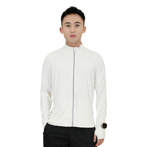 Sudadera con capucha de protección solar Quick Dry Soft Shell UPF50 para entrenamiento de gimnasia y ropa para todas las estaciones por damas - Product Image 4