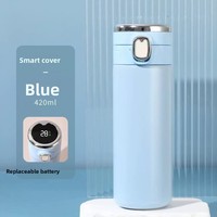 Bouteille isotherme à double paroi en acier inoxydable moderne, isolation thermique de 6 à 12 heures, portable, emballage cadeau applicable