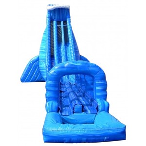 Tobogán <span class=keywords><strong>de</strong></span> <span class=keywords><strong>agua</strong></span> inflable mágico azul, comercial, grande, deslizante, a la venta - Product Image 1
