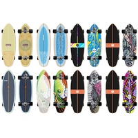 ZHOYA haute qualité pas cher 4 roues planches à roulettes Double direction professionnel personnalisé adolescents adultes Surf Skate Board personnalisé