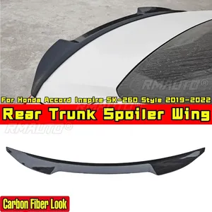 Alerón Trasero Estilo SK-260 en Negro Brillante para Honda Accord Inspire 2019-2022, Kit de Carrocería, Accesorios para Auto - Product Image 2