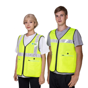 Gilet de refroidissement par eau réfléchissant haute visibilité réglable avec système de gilet de refroidissement circulatoire de refroidissement - Product Image 3