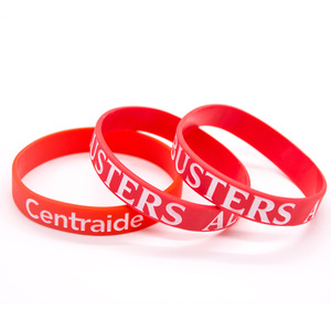 Sports Event Rubber Silicone Wristband with Custom Printed Logo and Customized Size Guangdong Origin Unisex