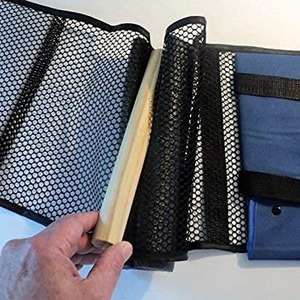 Filet de sauvetage pour animaux de petite taille, rampe pliable en maille, échelle de sauvetage pour grenouilles et oiseaux, bleu, rectangulaire, en tissu non tissé - Product Image 3