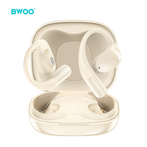 سماعات BWOO وصلت حديثًا سماعات أذن مفتوحة حقيقية بلوتوث 6.0 سماعات أذن بخاصية whi-Res مع حقيبة شحن - Product Image 1
