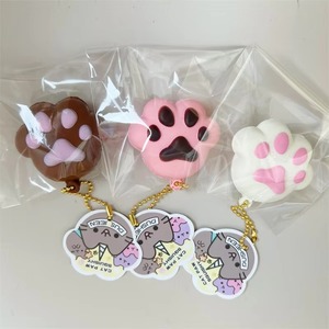 Wholesale Kawaii Style Little <b>Cat</b> Paw Stress Relief Squeeze Toy Cute Slow Rising Rubber Durable Handmade for Kids - Product Image 2