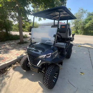 Voiturette de golf électrique tout-terrain 4 places pour camping et chasse, certifiée CE pour les chemins non publics - Product Image 1
