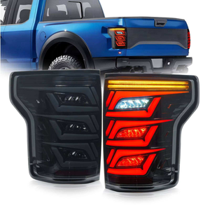 AURON Nuevo Conjunto de Luces Traseras LED con Intermitentes para F150 Raptor SVT 2015-2019 12V, Actualización Retrofit, Precio de Fábrica - Product Image 1