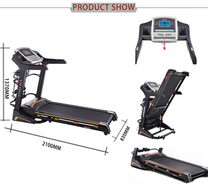 Lijiujia installation facile 8 gros ressorts absorbant les chocs <span class=keywords><strong>tapis</strong></span> roulant semi-commercial équipement <span class=keywords><strong>de</strong></span> gymnastique sportive <span class=keywords><strong>tapis</strong></span> roulant multifonction - Product Image 6