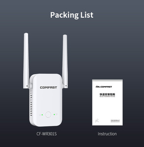 Comfast 300M 2,4G WiFi repetidor inalámbrico WiFi Booster Range Extender Wi-Fi amplificador de señal larga Repiter - Product Image 6