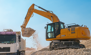 Fournisseur direct d'usine et excavatrice sur pneus M320 de haute qualité à prix avantageux, prête à être expédiée - Product Image 5