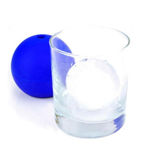 Moule à glaçons sphériques en silicone pour dropshipping Shopify, plateau refroidisseur de whisky, outil de bar - Product Image 1