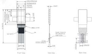 SeeYA SY049WDM01 0,49 pulgadas 1920*1080 1800NITs Microdisplays para aplicaciones de imagen térmica AR XR películas 3D - Product Image 5