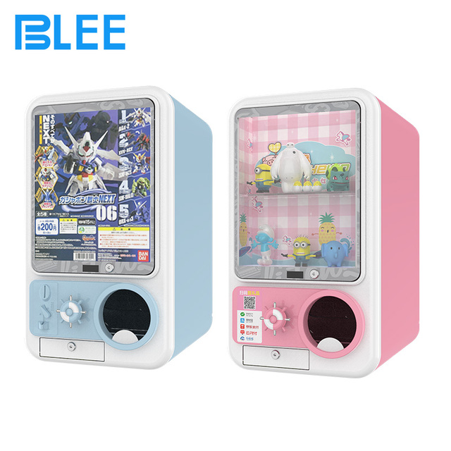 Capsule Toys Bouncy Ball Dispenser 100mm Factory Price Gumball Candy Vending Machine for Kids Mini Gacha Machine
