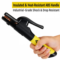 Porte-électrode de soudage de qualité industrielle en cuivre et ABS, outils de quincaillerie avec mâchoires en laiton et en fer pour un soudage à l'arc stable