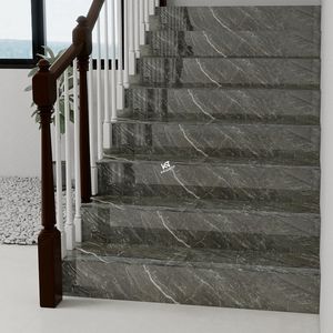 <span class=keywords><strong>Carrelage</strong></span> <span class=keywords><strong>de</strong></span> sol en porcelaine effet marbre noir brillant 470x1200mm pour escaliers et marches, design moderne <span class=keywords><strong>de</strong></span> luxe antidérapant pour intérieur <span class=keywords><strong>de</strong></span> villa - Product Image 5