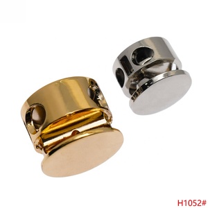 กระดุมห่วงเชือกโลหะสองรูปรับได้สำหรับกระเป๋าและสเวตเตอร์ - Product Image 5