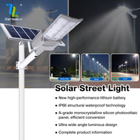 Éclairage solaire extérieur pour routes, étanche IP66, lampadaire 100W 150W, en aluminium moulé sous pression, lampadaire solaire LED séparé