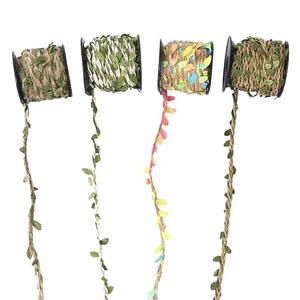 Material DIY Hecho a Mano, Creativo, Simulación de Flor de Seda, Colgante de Enredadera, Cuerda de Cáñamo de Colores, Decoración Novedosa para el Hogar - Product Image 1