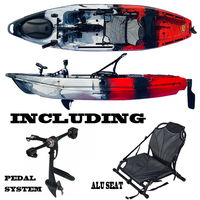 Kayak de pêche à pédales, modèle, vente en gros
