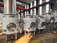 Cuve à bière brillante en acier inoxydable de 500 L (BBT) pour brasserie artisanale avec enveloppe de refroidissement par glycol