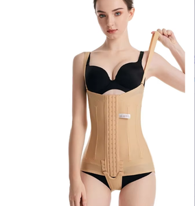 Prenda moldeadora de cuerpo posliposucción para mujer Cintura de compresión firme Adelgazamiento Levantamiento de glúteos Fajas para <span class=keywords><strong>liposucción</strong></span> de <span class=keywords><strong>abdomen</strong></span> - Product Image 1