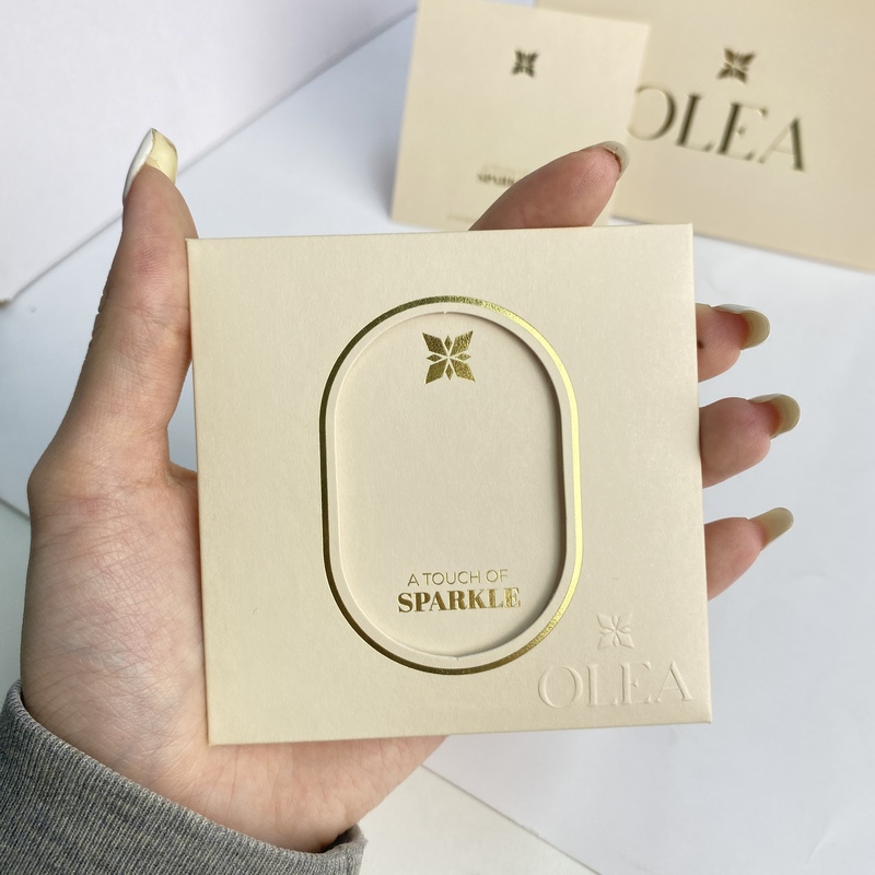 Luxury Custom Printed Necklace Earring Tags