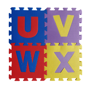 <span class=keywords><strong>Aji</strong></span> Alfombras Nino pour enfants Alfombras Kids Foam Puzzle Alphabet Number Letter Puzzle Baby Cushion Paly Play mat - Product Image 2