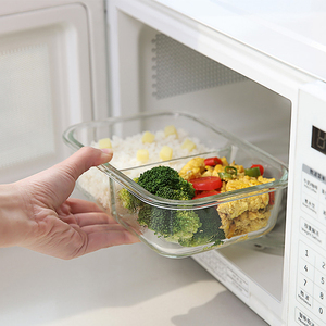 Contenants de Préparation de Repas en verre Couvercles En Verre SANS BPA Pots et Contenants - Product Image 2