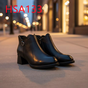 LXG,business Meeting Anti-odor Lady Mid-cut Low <strong>Heel</strong> Women Office Shoes <strong>Hotel</strong> &amp; Bank Work Soft Insole Women Dress Shoes HSA133 - Product Image 2