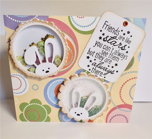 Matrices artisanales en métal lapin de pâques, bricolage, matrices de découpe, pour <span class=keywords><strong>scrapbooking</strong></span>, en papier - Product Image 1