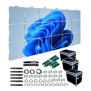 Écran LED de location intérieur extérieur couleur Ledwall P3.9 P3.91 mur vidéo LED 500x500mm écrans d'affichage en aluminium moulé sous pression - Product Image 1