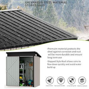 Abri extérieur <span class=keywords><strong>pour</strong></span> vélo portable et étanche <span class=keywords><strong>pour</strong></span> arrière-cour <span class=keywords><strong>Petit</strong></span> abri de jardin en métal et acier <span class=keywords><strong>pour</strong></span> le stockage - Product Image 3