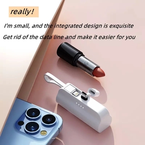 Capsule Fast Charging Portable Mini 5000mAh Chargers for Gift Type-c <strong>Interface</strong> Stand Power Banks - Product Image 6