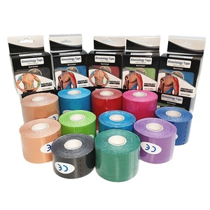 Cinta de Kinesiología de Algodón Impresa Personalizada al por Mayor, 5m x 5cm de Ancho, Transpirable, Impermeable, Resistente al Sudor, Soporte Muscular para Atletas - Product Image 2