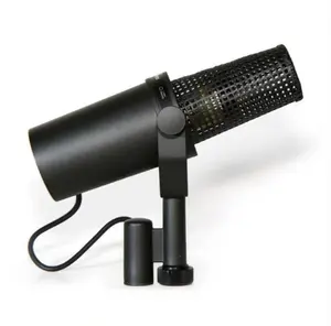 SM7B Profissional Vocal Microfone Dinâmico para Estúdio Gravação Broadcasting Podcasting Streaming com Wide Range Frequency