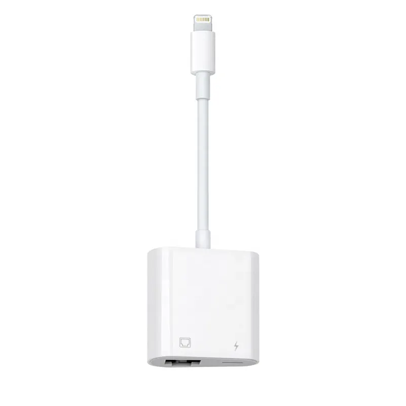 100Mbps Ethernet Adapter For iPhone x 5 6 7 8 Plus to Home RJ45 Ethernet LAN Wired Cable Network Card Link For iPad Series