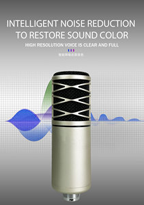 Microphone à Condensateur Professionnel GAM-AT808 avec Alimentation Fantôme 48V <span class=keywords><strong>pour</strong></span> Karaoké, Enregistrement en Direct, Téléphone Portable et Ordinateur - Product Image 4