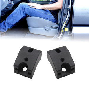 Rehausseurs de siège Toyota 4Runner Lexus en aluminium noir 05-22 pour Tacoma de deuxième et troisième génération - Product Image 1