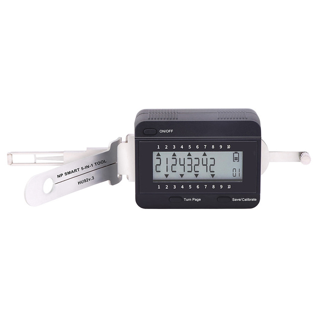 HU92 NP Tools Smart 5 in 1 for BMW Auto Magic Lockpick Turbo Decoder Auto Locksmith Tools Door Lock Repair Tool