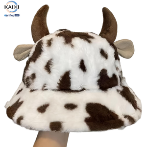 Gorro <span class=keywords><strong>de</strong></span> Pescador Cálido para Hombre, Gorro <span class=keywords><strong>de</strong></span> Cuerno <span class=keywords><strong>de</strong></span> <span class=keywords><strong>Vaca</strong></span> Marrón - Product Image 4