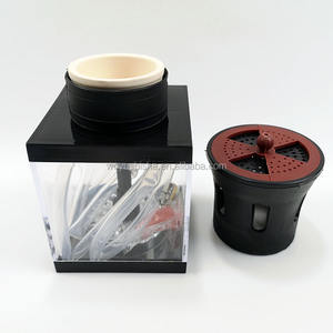 Shisha de narguilé acrylique en aluminium de bon goût pour fumer la narguilée Sheesha <span class=keywords><strong>Chicha</strong></span> tabac Cigarette Night Club Bar Lounge Party KTV - Product Image 5