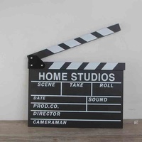 Individuelles Filmstudio-Regie-Klappbrett Wiederverwendbares Whiteboard mit Trockenlöschfunktion