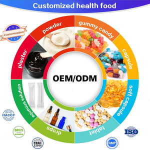 OEM siyah ceviz damla kabak çekirdeği damla diyet takviyesi kaynağı GMP sertifikalı fabrika özel etiket özel hizmet - Product Image 5