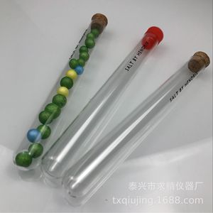 Salt By Hendrix Glass Test Tubes 15x150mm Flat Mouth Round Bottom With Cork Or Plastic Stoppers Premium Quality - Product Image 5