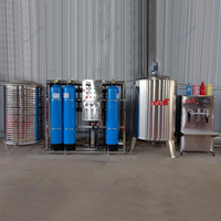Ligne de production de détergent liquide en acier inoxydable fournie par l'usine, machine de fabrication de savon liquide personnalisée à haute efficacité